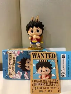 4個　ワンピース　ラブブ　コラボ　未開封　新品 POPMART LABUBU THE MONSTERS × ONE PIECE ラブブ ワンピース