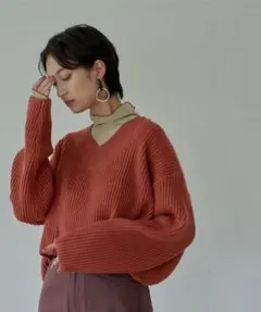 【匿名発送】STYLEMIXER Vネック ニット【フリーサイズ】