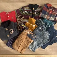 キッズ服 11点セット カジュアル　90-100