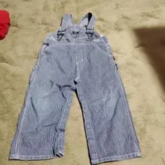 OshKosh ストライプオーバーオール