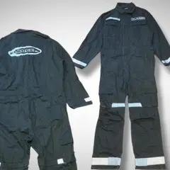 XLARGE エクストララージ　Jumpsuit つなぎ　ブラック　古着のサムネイル