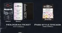 アプグレ スキズ ホログラムチケット ステッカー セット