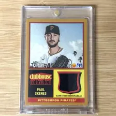 topps ポール・スキンズ投手 99枚限定 カラーマッチ レリックカード