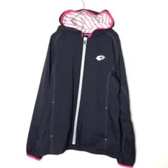 Lotto ロット ウインドブレーカー パーカー シャカシャカ フルジップ Mのサムネイル