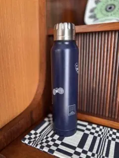 専用　ミナペルホネン　サーモマグ300ml ちょうちょ　レアなネイビーのサムネイル