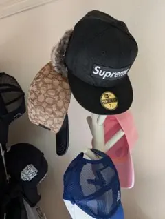 Supreme ファー付きキャップ 59FIFTY