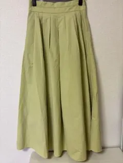 green label relaxing タック フレア スカートのサムネイル