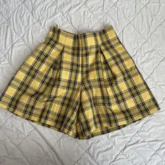 チェックスカート 140