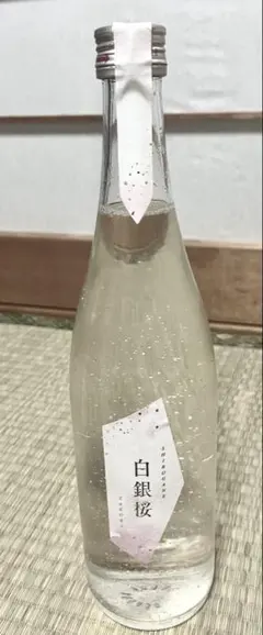 白銀桜（しろがねざくら） 桜箔入り 純米大吟醸 - メルカリ
