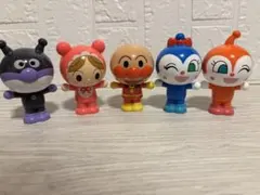 アンパンマン キャラクター ガチャガチャ 5体セット