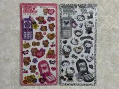 ラスイチ⚠️２枚セット　平成ハッピーフォン　日焼けキティ　ギャルキティ