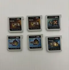モンスターハンターシリーズ 3DSソフト 6本セット