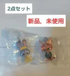 ズートピア 2　めじるしアクセサリー　ニック　ジュディー