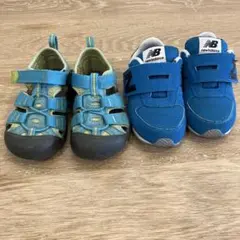 keen サンダル/ニューバランス スニーカー 14.5cm 2足セット