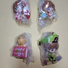 カードキャプターさくらアイテム＆マスコットツインチャーム全４種セット