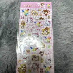 タ*カ様 サンリオラメ入り樹脂もりシール　ヘイセイデザイン