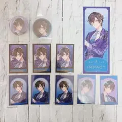 IMPACT ランダムフォト風カード 特典　缶バッジ　四季凪アキラ