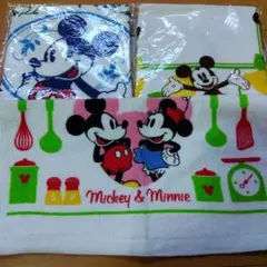 新品、未使用　ミッキータオル 3枚セット