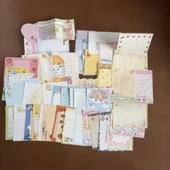昭和レトロ サンリオ シール レターセット他紙モノ コレクションセット 昭和レトロ サンリオ シール レターセット他紙モノ コレクションセット