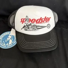 speedster キャップ ホワイト ブラック