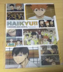 ハイキュー クリアファイル 烏野・音駒高校