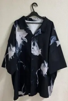 Nilway ドレープオーバーサイズシャツ 花柄 総柄 XL 百合柄のサムネイル