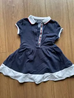 TOMMY HILFIGER ポロワンピース ネイビー 92cmのサムネイル
