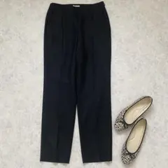 IENA イエナ ウール テーパードパンツ ブラック 38 日本製