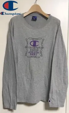 Champion チャンピオン ロゴプリント ロンT  カットソー
