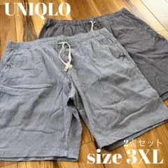 UNIQLO メンズ イージーハーフパンツ 2点セット