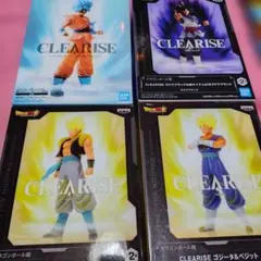 ドラゴンボール CLEARISE 孫悟空 ベジット ゴジータ ゴクウブラック