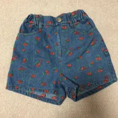 子供服　チェリー柄　ショートパンツ jenni 130