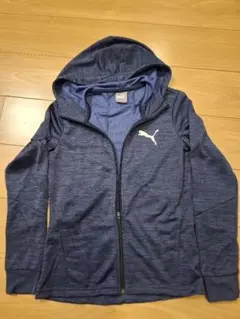 PUMA フード付きジャケット M ダークブルー