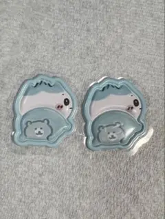 ちいかわベビー　おしりもっちりフレークシール　ハチワレ