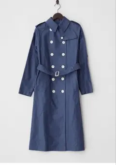 ＊極美品【GRENFELL】トレンチコート　ロング　BEGGライナー付　濃紺38 グレンフェル(GRENFELL)|ライナー付きトレンチコート|HARDOFF