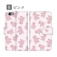 ピンク　豚　ブタ　可愛い　スマホケース　Android iPhone