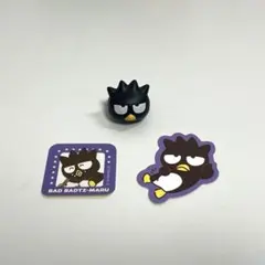 【 ばつ丸 】 リング・ステッカー・ピック　サンリオキャラクター