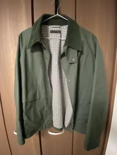 UNIQLO　ユーティリティショートブルゾン　オリーブ　Lサイズ