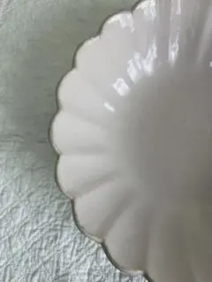 古伊万里 白磁 菊花深皿 江戸時代 染付 柿右衛門 金直し 金継ぎ