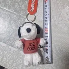 PEANUTS スヌーピー ぬいぐるみキーホルダー キーリング サングラス