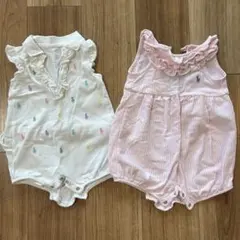 ラルフローレン　ロンパース2点　75㎝
