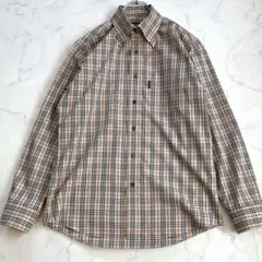 美品✨バーバリーブラックレーベル ノバチェックコットンシャツ Mサイズ