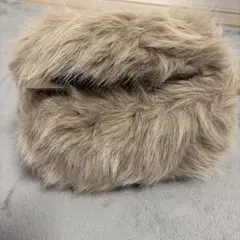 新品未使用✳︎ファー ハンドバッグ ベージュ