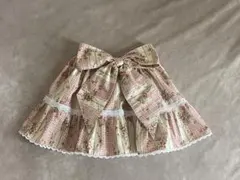 【ハンドメイド】バックリボンのスカート　90cm