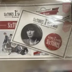 ジェシー SixTONES 缶バッジ ステッカー