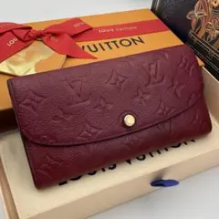 極美品 ルイヴィトン ポルトフォイユ キュリユーズ ブラウン アン 