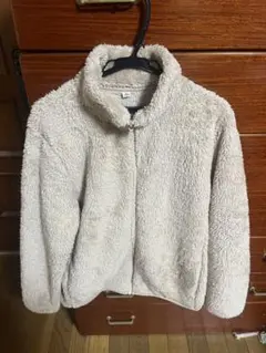 UNIQLO フリースジャケット ベージュ レディースXL
