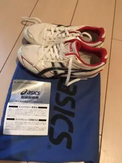 お値下げ中　アシックス 陸上 シューズ 部品付き 23.5センチ