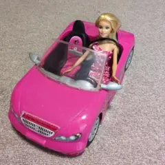 アスティエ クリスマスオーナメント バービー Barbie ピンクの車 New Barbie Convertible 2 Seat Pink Sparkle Car Barbies Dolls