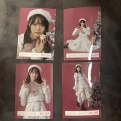 櫻坂46 2025年 サンタ 生写真 4種コンプ　増本綺良